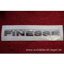 Ford Fiesta Klebe Emblem "Finesse" NEU #F921