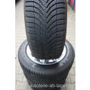 Audi A4 8K 8B 1 Satz Winterreifen mit Original Alu Felgen Neuwertig 7J x 16 Zoll ET 46 Michelin Alpin A4 AO 225/55 R16 95H #6406-C9 u. C12