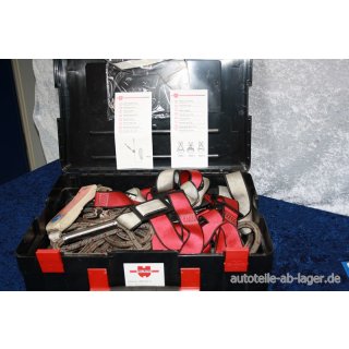 Absturzsicherung Profi-Set 2 Komplett-Set bestehend aus Auffanggurt, mitlaufendem Auffanggerät mit 15m Kernmantelseil und Aufbewahrungskoffer Art.-Nr. 0899 032 010 gebraucht #W28-571