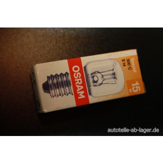 OSRAM Special Backofenlampe 300°C  E14 15W NEU #W152