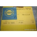 Hermes Schleifbänder 100x560 Korn 60 Packung 10 Stück NEU RB317PX #W153-816
