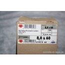 Würth Sechkantschrauben 8 x 60  25 Stück  0192860 NEU #W306-810