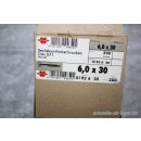 Würth Sechkantschrauben 6 x 30 88 Stück 0192630 NEU #W309-814