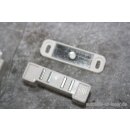 Magnetschnäpper mit Haftmagnet weiß Möbelmontage Schrank Türmagnet Türvershluß NEU #W314-255-1