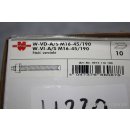 Würth Ankerstange W-VD-A Stahl verzinkt M16-45/190 5 Stück 5915116190 NEU #W330-803