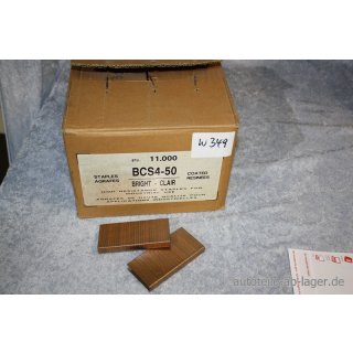 Staples Agrafes BC S4 - 50 Packet ist offen ca. 10500 Stück NEU #W349-248