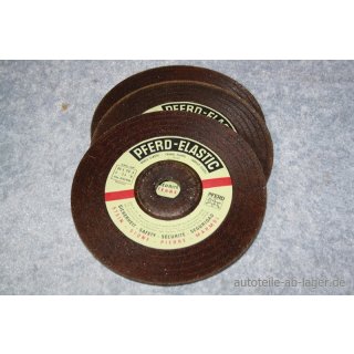Pferd-Elastic Stein Trockenschliff 80E178-6 C 24 N DSA-Nr. 209-80m/Smal 3 Scheiben NEU #W396-810