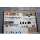 Würth Holzschrauben 50 Stück 6,0 x 80  NEU 01466080 #W410-814