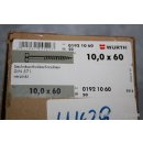 Würth Sechskantschrauben 50 Stück 10 x 60 NEU 01921060 #W429-814