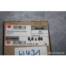 Würth Sechskantschrauben 50 Stück 8 x 80 NEU 0192880 #W431-814