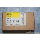 Laiton Messing Ottone Schraube DIN 95 35 Stück 3,5 x 40 NEU #W440-815