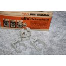 OBO Bettermann Clic-Rohrschellen 24 Stück Typ 1977/21 grau 27,9 - 31,5  mm  NEU 2146215 #W455