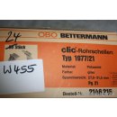 OBO Bettermann Clic-Rohrschellen 24 Stück Typ 1977/21 grau 27,9 - 31,5  mm  NEU 2146215 #W455