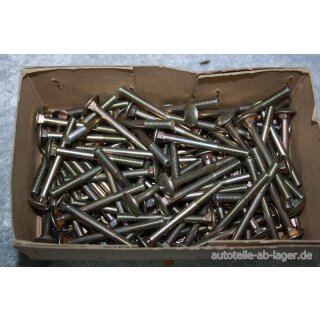 PS Flachrundschraubee MU DIN 603 ca. 60 Stück 6 x 80 NEU #W474