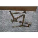 PS Flachrundschraubee MU DIN 603 ca. 60 Stück 6 x 80 NEU #W474