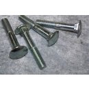 Zingue Schrauben Unterlegscheibe Muttern 10 x 60xDIN 603 47 Stück NEU #W503-810