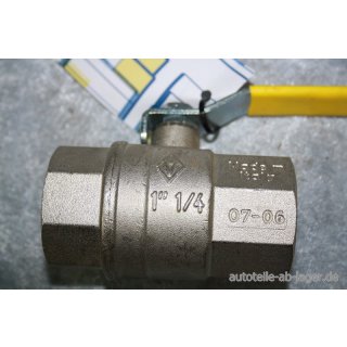 Gas Families 1-2-3 Absperrhahn 1 1/4 Zoll Art.Nr. 451 EN 331 T2 NG-4312BLO330 NEU #W531-564