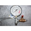 Vitaulic Anzeige mit Absperrhahn 1/4 Zoll NEU #W539-1066-2