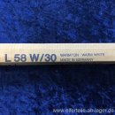 OSRAM L58W/30 Leuchtstoffröhre Warmton ca 150cm NEU #W560-515