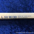 OSRAM L58W/30 Leuchtstoffröhre Warmton ca 150cm NEU #W560-515