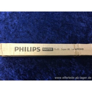 PHILIPS TLD36W/840 Super 80 Leuchtstoffröhre NEU #W574-HO