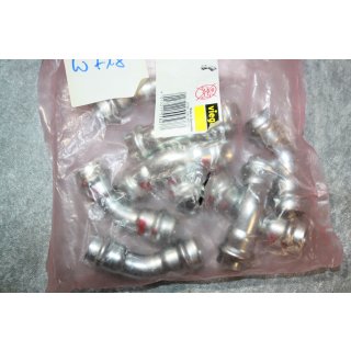 Viega Prestabo-Bogen 45°, mit SC-Contur, RN 18 558277 1126 NEU #W718-1007-1