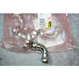 Viega Prestabo-Bogen 90°, mit SC-Contur, RN 18 558130 1116 NEU #W719-1007-1