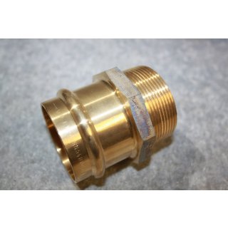 Viega-profipress-Übergangsstück, mit Außengewinde, aus Rotguss, 2211 - 54x1 1/2" VIEGA-314668 #W730-1007-2