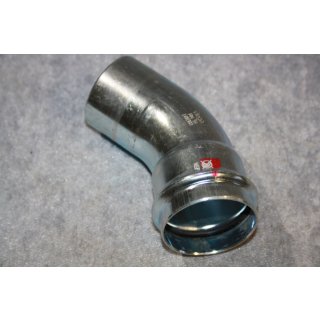Viega Prestabo G-Bogen 45 Grad 54 mm, mit 1 Muffe #W744-1007-4