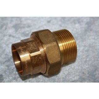 Viega Verschraubung Rotguß 35 mm NEU #W756-591