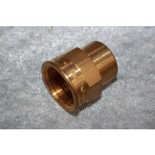 Viega Rotguß Muffe Reduzierstück Übergangsmuffe 22 x 3/4 " NEU #W760-K757-591