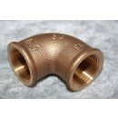Viega Rotguß 90° Bogen i/i beitseits Innengewinde 25 x 3/4 " NEU #W767-591