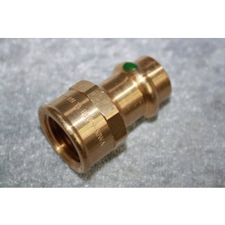 Viega-profipress-Übergangsstück, mit Innengewinde, aus Rotguss, 2212 - 15x3/4" VIEGA-298098 NWEU #W782-1007-5