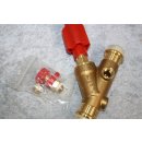 Seppelfricke Tectite Freistromvtl m E 4226.10 CR Pressms.DN 20-22 mm nichtst.Fettk.Obert. NEU #W784-1008