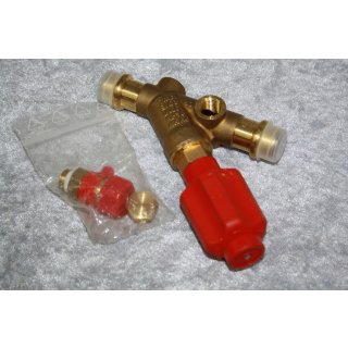 Seppelfricke Tectite Freistromvtl m E 4226.10 CR Pressms.DN 15-15 mm nichtst.Fettk.Obert. NEU #W785-1008