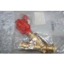 Seppelfricke Freistromventil 28 mm mit V Kontur zum Pressen mit Entleerung DVGW NEU #W788-1007-6