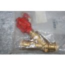 Seppelfricke Freistromventil 28 mm mit V Kontur zum Pressen mit Entleerung DVGW NEU #W788-1007-6
