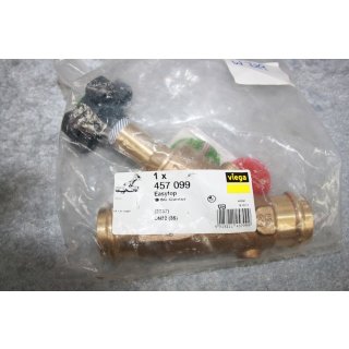Viega Easytop-Schrägsitzventil, aus Rg.,m.SC, 35 Viega 457099 NEU #W789-1007-6