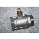 Kugelhahn Absperrhahn Hahn Ventil  2 " ohne Griff gebraucht #W797-1011-1
