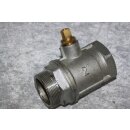 Kugelhahn Absperrhahn Hahn Ventil  2 " ohne Griff gebraucht #W797