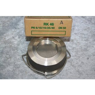 Gestra Disco Rückschlagventil RK46 A 65 mm 2 " PN 6/10/16/25/40 DN60 NEU #W818-1013