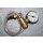 Ulith Anschlußadapter für Gefäß-Füller Metalladapter mit Manometer NEU #W839-1013