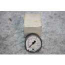 Manometer Druckluft Anschluß hinten 1/8" NEU #W884
