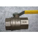 Gas Families 1-2-3 Kugelhahn Absprerrhahn 1" CW617N Neuwertig #W921-1012-3