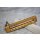 Glas-Stabthermometer Waagerecht Messing 0-60°C Neuwertig #W942-1012-3