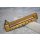 Glas-Stabthermometer Waagerecht Messing 0-60°C Neuwertig #W942-1012-3