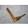 Glas-Stabthermometer Waagerecht Messing 0-60°C Neuwertig #W942-1012-3