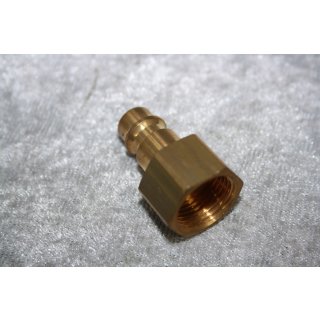 Würth Stecknippel Innengewinde Druckluft NPL-STE-DL-MS-IG-G3/8ZO NEU #W951-1012-2