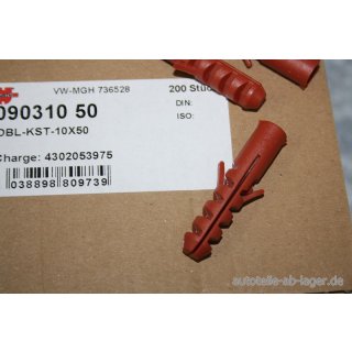 Würth DBL-KST Dübel 10 x 50 NEU ca. 20 Stück #W984-1012-4