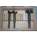 Famag Super Forstner Bohrer 3 Bohrer in Holzkiste AT 409600 B Neuwertig #W1007-1067K